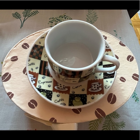 No name Coffee Set for Four - Picture 1 of 4